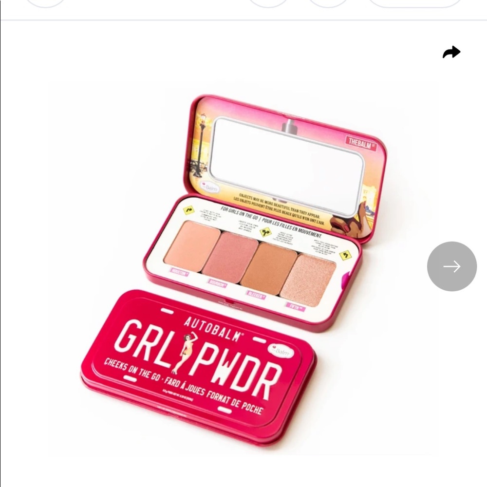 [CHOOSE 3/$20 or 5/$30] THEBALM BLUSH PALETTE - GRL PWDR (BRAND NEW)